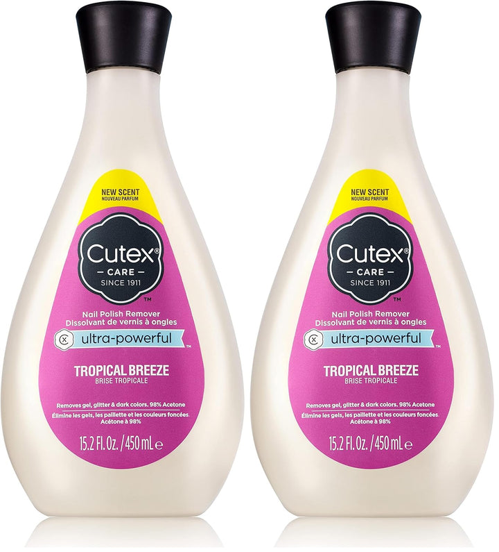 Gel Nail Polish Remover, Ultra-Powerful & Removes Glitter and Dark Colored Paints, Paraben Free, 6.76 Fl Oz