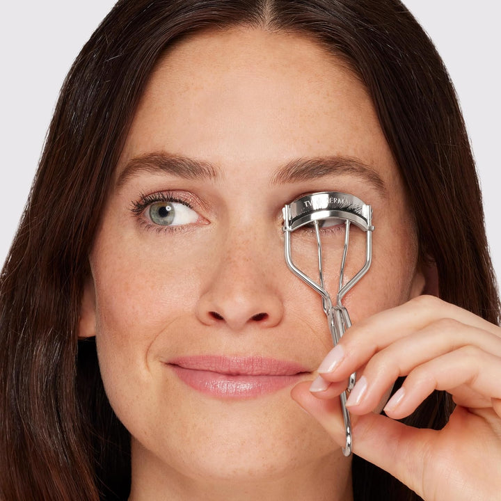 Classic Eyelash Curler with Refill Pads - Makeup Eyelash Tool for All Eye Shapes