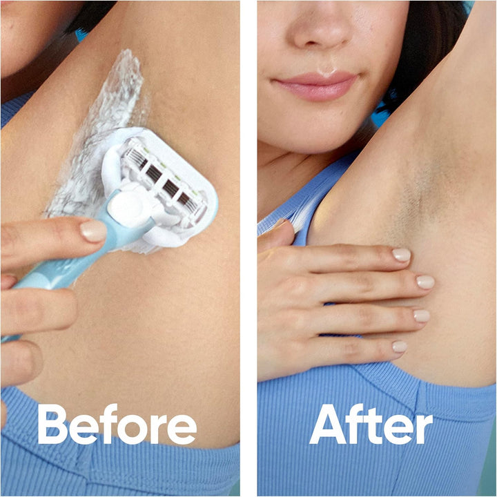 Smooth Womens Razor Blade Refills, 8 Count, Lubracated to Protect the Skin from Irritation