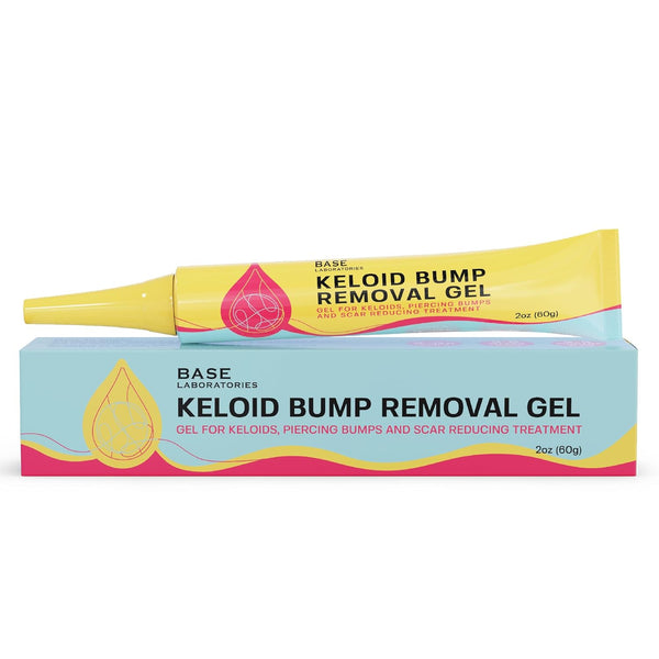 Keloid Bump Removal Gel | Natural Piercing Bump Treatment & Keloid Scar Gel | Keloid Scar Removal for All Scars, Keloids & Piercing Bumps | Soothing Piercing Aftercare | 2 Oz