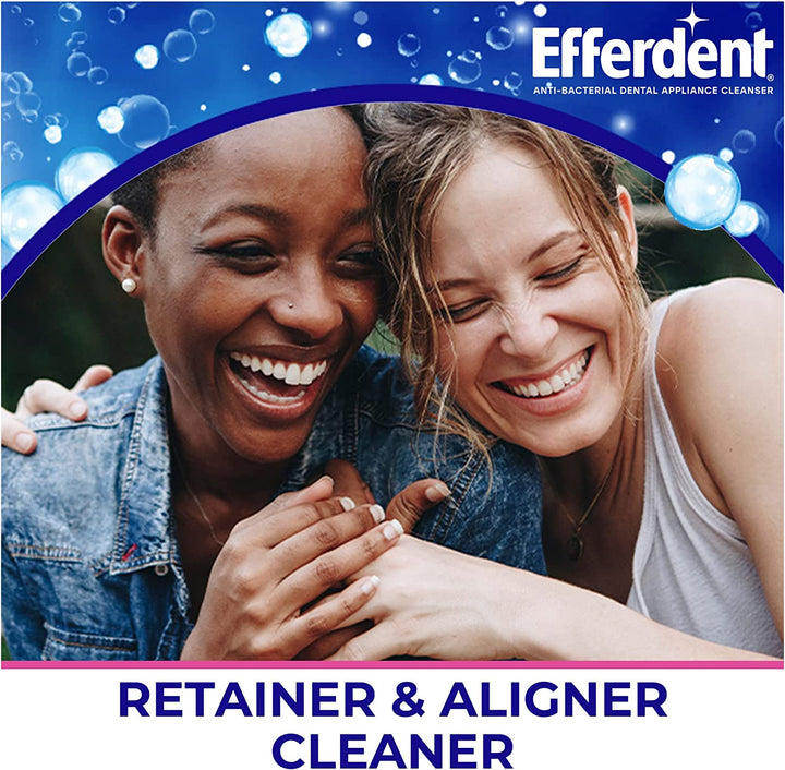 Retainer Cleaning Tablets, Denture Cleaning Tablets for Dental Appliances, Minty Fresh & Clean, 126 Count
