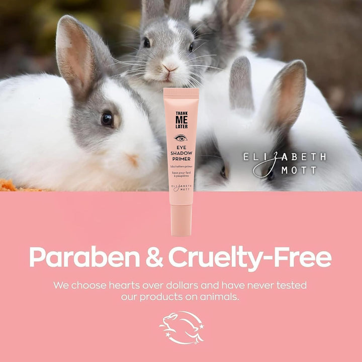 Thank Me Later Eye Primer - Long-Lasting, Eyeshadow Primer Base for Oily Lids & Crease-Free Wear - Smudge-Proof, Lightweight, Cruelty-Free - 10G