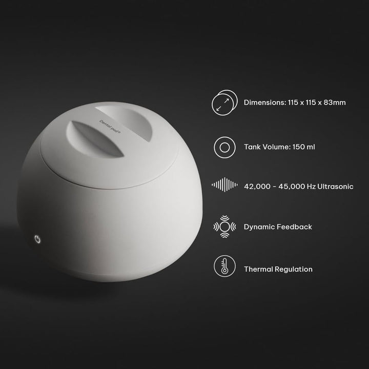 Pod: Ultrasonic Retainer Cleaner. the Original Retainer Cleaner Machine, Aligner Cleaner, Nightguard Cleaner, Mouthguard Cleaner, Denture Cleaner. Ultrasonic Cleaner for Oral Dental Care