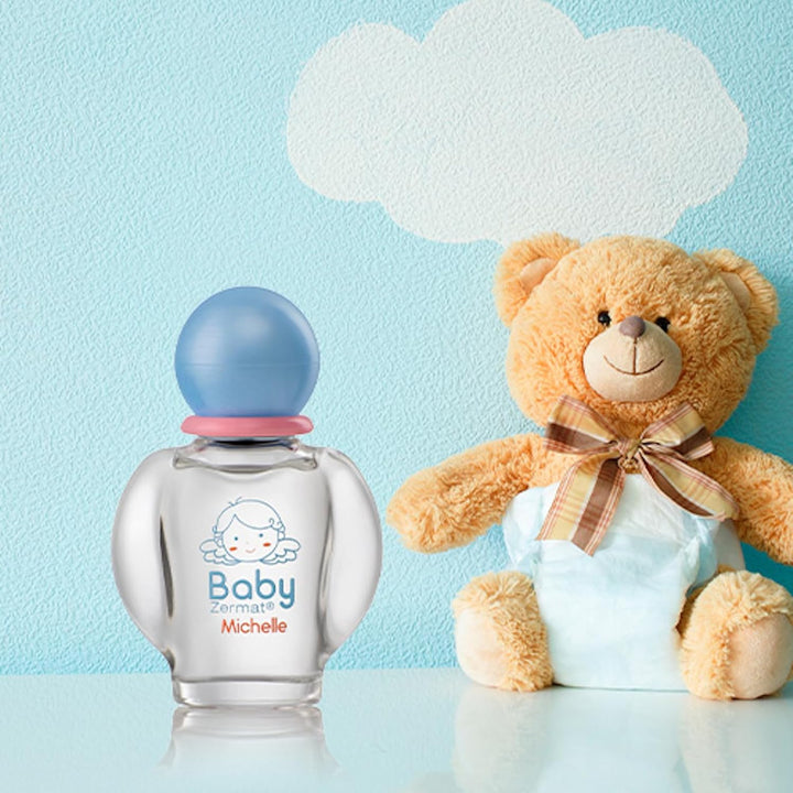 Michelle Baby Cologne, Unisex Floral Perfume for Babies, 2 Fl. Oz.