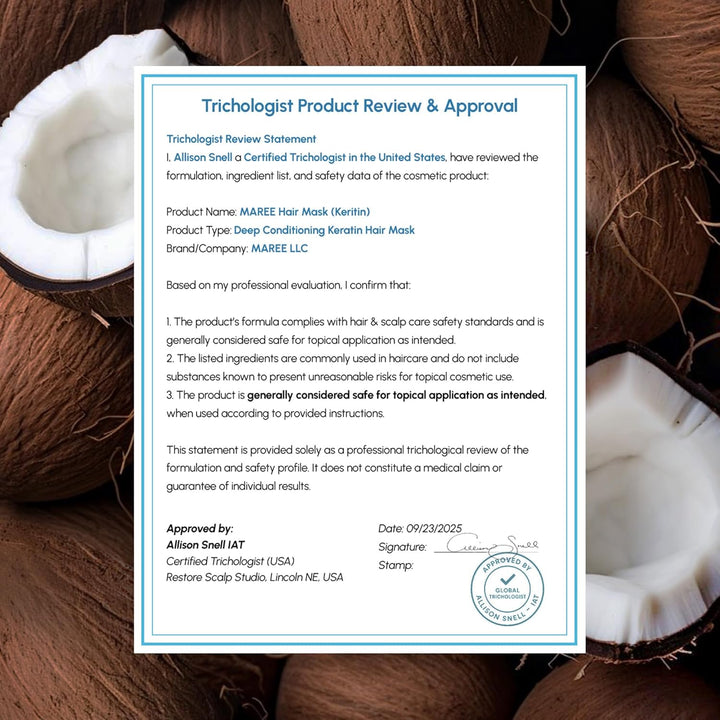 Deep Conditioning Hair Mask for Damaged Hair Treatment - Keratin Hair Care for Hydrating Growth Repair Moisturizing - Dry Curly Color Refreshing - Tratamiento Mascarilla Para El Cabello Seco
