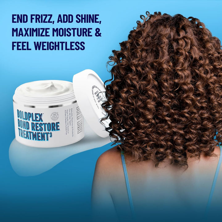 Boldplex Hair Mask - Deep Conditioner for Dry, Damaged Hair - Mascarilla Para El Cabello - Helps Repair and Nourish Curly, Bleached, or Frizzy Hair - 6.76 Fl Oz
