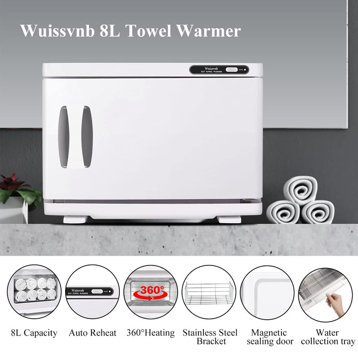 Professional Advanced Towel Warmer Cabinet,Hot Towel Warmer Cabinets, Small Towel Warmer Cabinet Suitable for Use in Spa, Home and Hair Salon