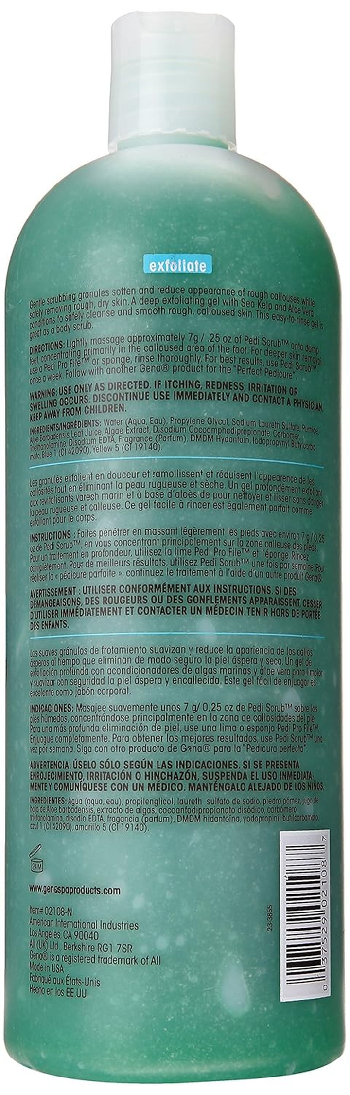 Pedi-Scrub Gel 32 Oz