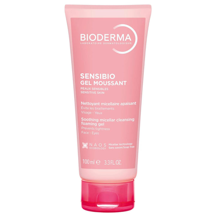 Sensibio Foaming Gel Cleansing and Make-Up Removing Refreshing Feeling for Sensitive Skin Unscented