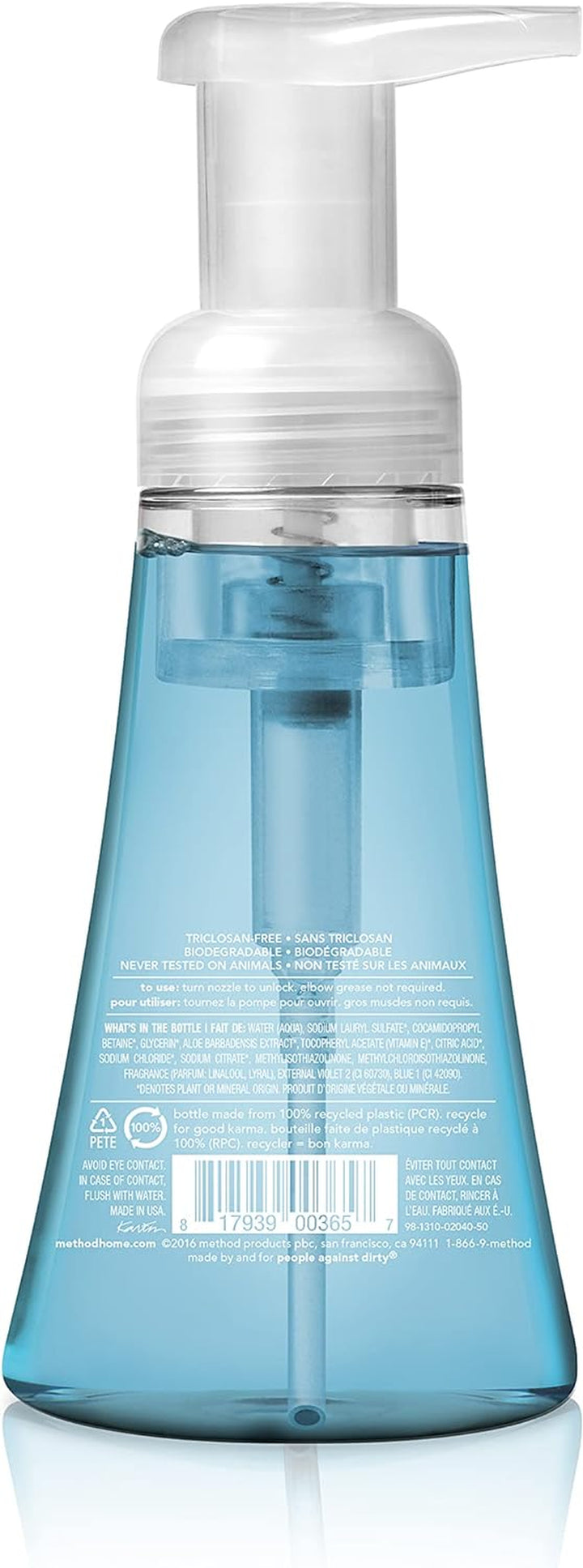 Foaming Hand Soap, Sea Minerals, Paraben and Phthalate Free, Biodegradable Formula, 10 Fl Oz (Pack of 3)