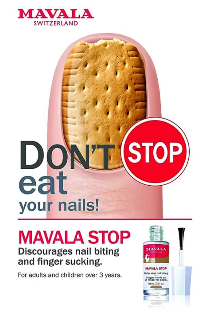 Stop Deterrent Nail Polish Treatment | Nail Care to Help Stop Putting Fingers in Your Mouth | Bitter Taste | Easy Application | for Ages 3+ | 0.3 Fl Oz