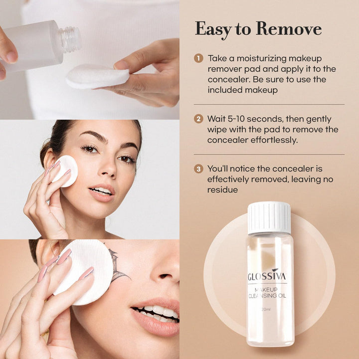 Tattoo Cover up Makeup Waterproof Concealer for Dark Spots, Scars, Vitiligo, and More - 2X30Ml - Use on Body, for Legs, for Men and Women (2X30Ml)