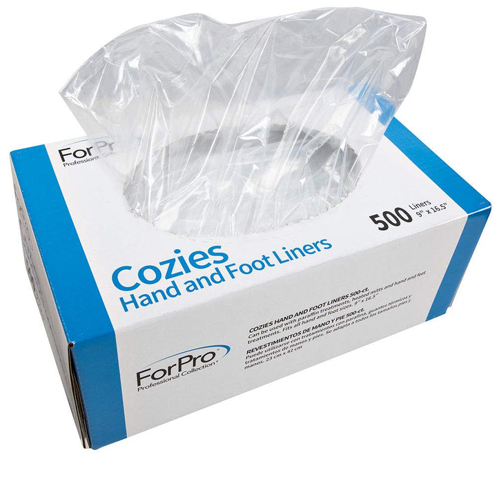 Cozies Hand and Foot Liners, Paraffin, Heated Mitts, Hand/Foot Treatments, 9” W X 16.5” L, 100-Count