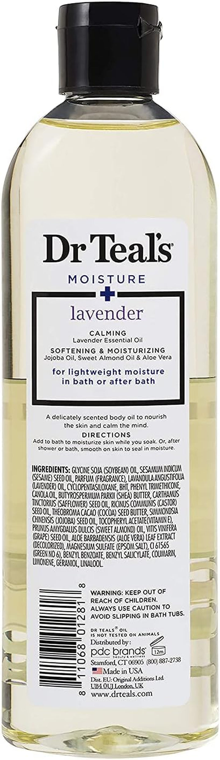 Bath & Body Oil Variety Gift Set (2 Pack, 8.8Oz Ea.) - Soothing Lavender & Rejuvenating Eucalyptus & Spearmint - Essential Oils Hydrate Skin & Alleviates Daily Stress