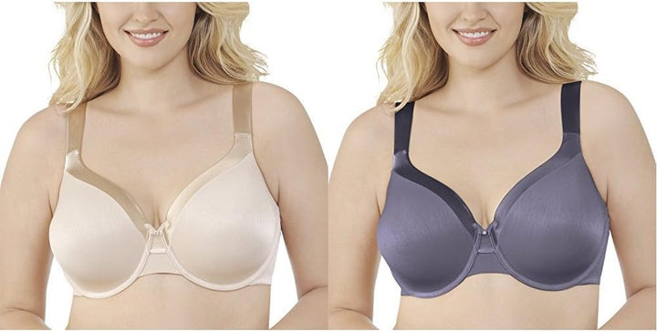 Women'S Illumination Full Figure Zoned-In Support Bra, Lightly Lined Cups up to DD