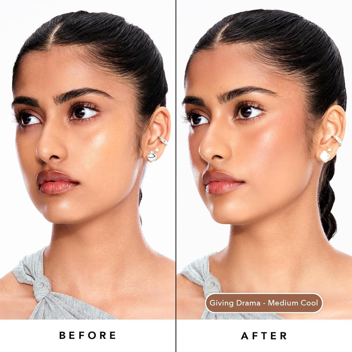 Liquid Contour STAY-N Long Wear Cream Contour Makeup — Long Lasting, Blendable, & Lightweight Formula — Vegan & Cruelty-Free, Giving Drama