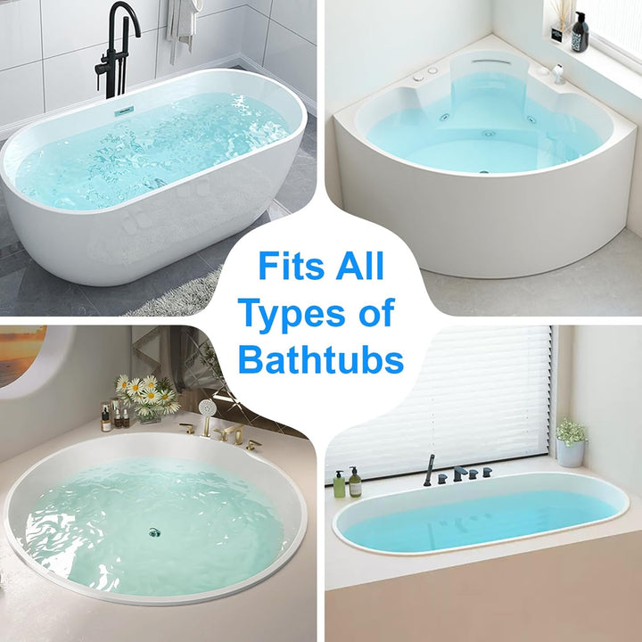 Non Slip Bath Pillows for Tub, 10 Enhanced Suction Cup Bath Pillow for Women Relaxing, Bath Tub Pillows for Head and Neck, Bath Pillow Luxury Bathtub Pillow, Spa Bathtub Pillow for Soaking Tub