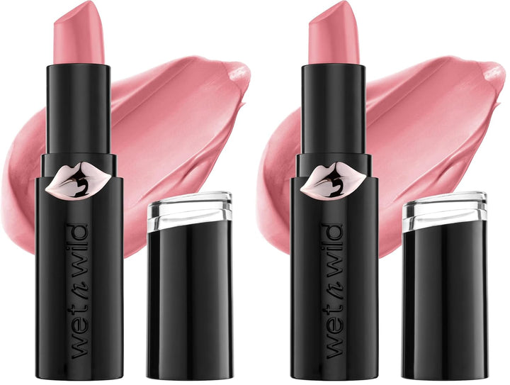 Mega Last Matte Lip Color, Semi Matte Hyaluronic Acid Infused, Long Lasting Full Coverage for a Nourishing Pout, Cruelty-Free & Vegan - Stoplight Red