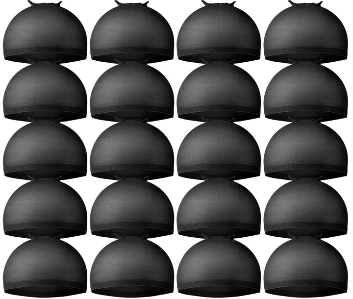 Wig Cap,Black Wig Cap 20 Pieces Wig Caps, Black Stocking Caps, Stretchy Nylon Wig Stocking Caps for Women