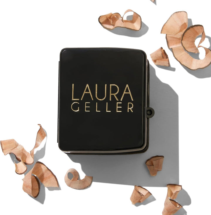 Eye + Lip Cosmetic Pencil Sharpener - Easy to Clean - Eyeliner, Lip Liner and Eyebrow Pencil Sharpener