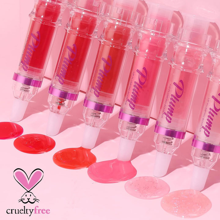 Lip Plumper Gloss, Natural Spicy Lip Plumping Booster, Ultra-Hydrating & Nourishing Plump Lip Plumper, Glossy Finish Fuller Lip Plumping Oil for Women Girls, 01#