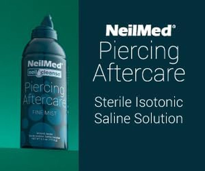 Neilcleanse Piercing Aftercare, Fine Mist, 6.3 Fluid Ounce