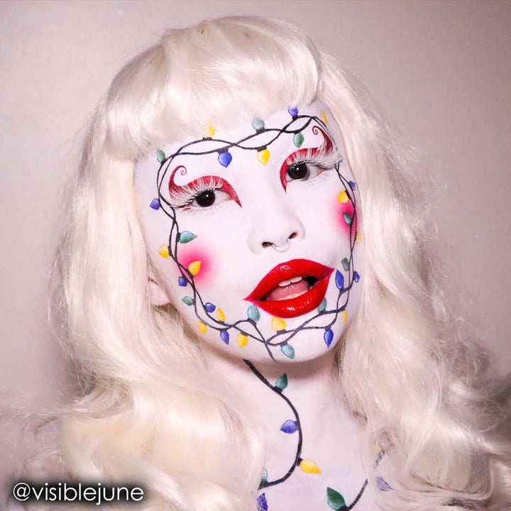 Makeup Creamblend Stick | Face Paint, Body Paint, & Foundation Cream Makeup | Perfect for Halloween .75 Oz (21 G) (White)