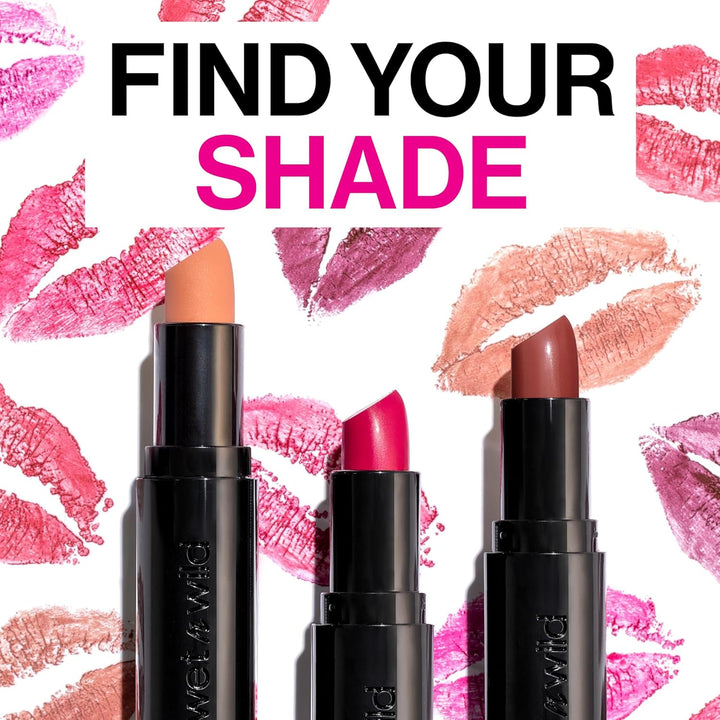 Mega Last Matte Lip Color, Semi Matte Hyaluronic Acid Infused, Long Lasting Full Coverage for a Nourishing Pout, Cruelty-Free & Vegan - Stoplight Red