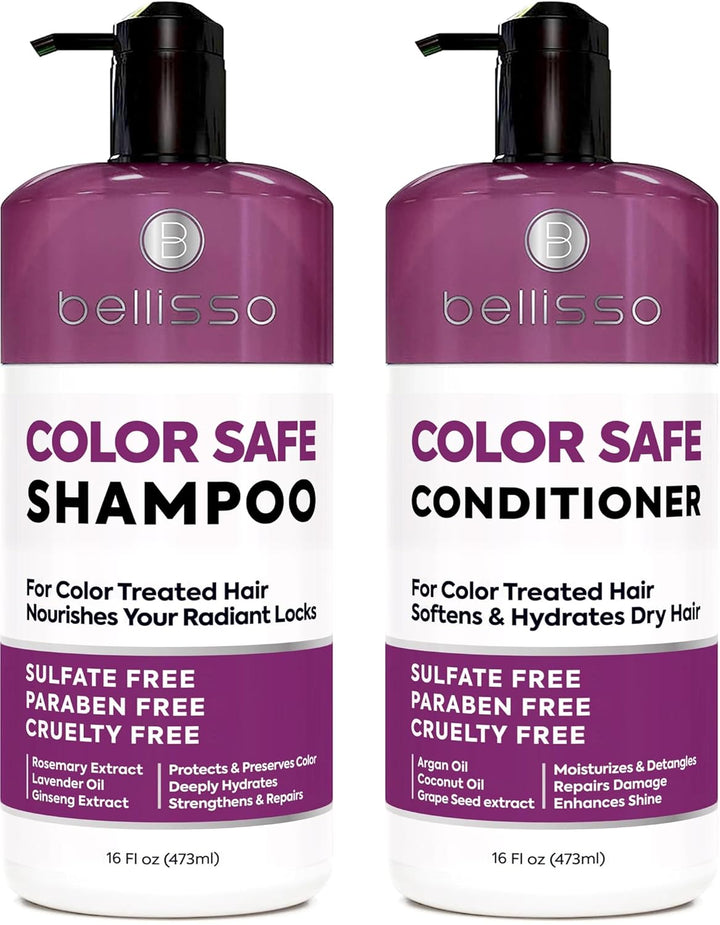 Biotin Shampoo and Conditioner Set - Sulfate and Paraben Free Treatment for Men and Women - Hair Thickening Volumizing Products to Help Boost Thinning Hair with Added Keratin