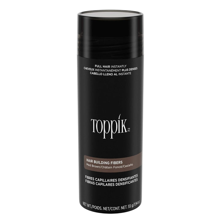 Toppik Hair Building Fibers, Fill in Fine or Thinning Hair Instantly Thicker, Fuller Looking Hair 9 Shades,4 Size Options