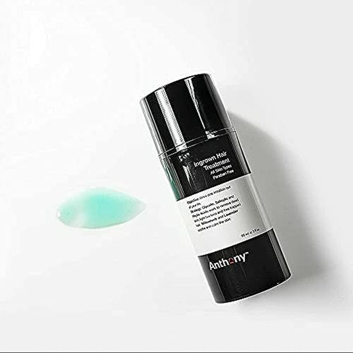 Ingrown Hair Treatment for Men, Gel Solution to Calm Razor Burn, Scar and Redness Eliminator, Bump Removal, 3 Fl Oz, Pack of 3