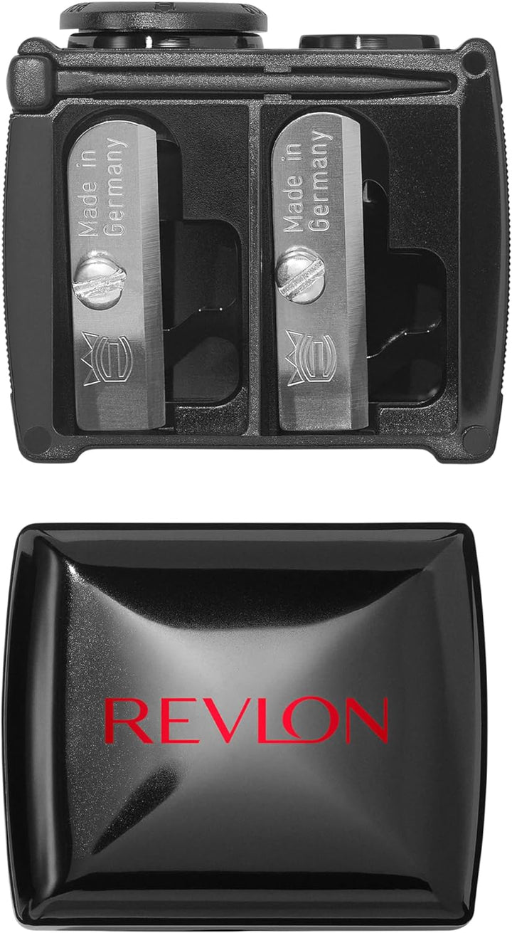 Universal Points Sharpener for Wooden & Plastic Makeup Pencils, Fits Small to Large Sizes, Easy to Clean, 1 Count