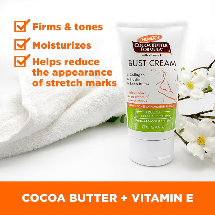 Cocoa Butter Formula New Moms Skin Recovery Postpartum Essentials, Body Lotion (8.5 Oz) + Nursing Butter (1.1 Oz) + Bust Cream (4.4 Oz) + Skin Therapy Oil (2 Oz), Dermatologist Approved
