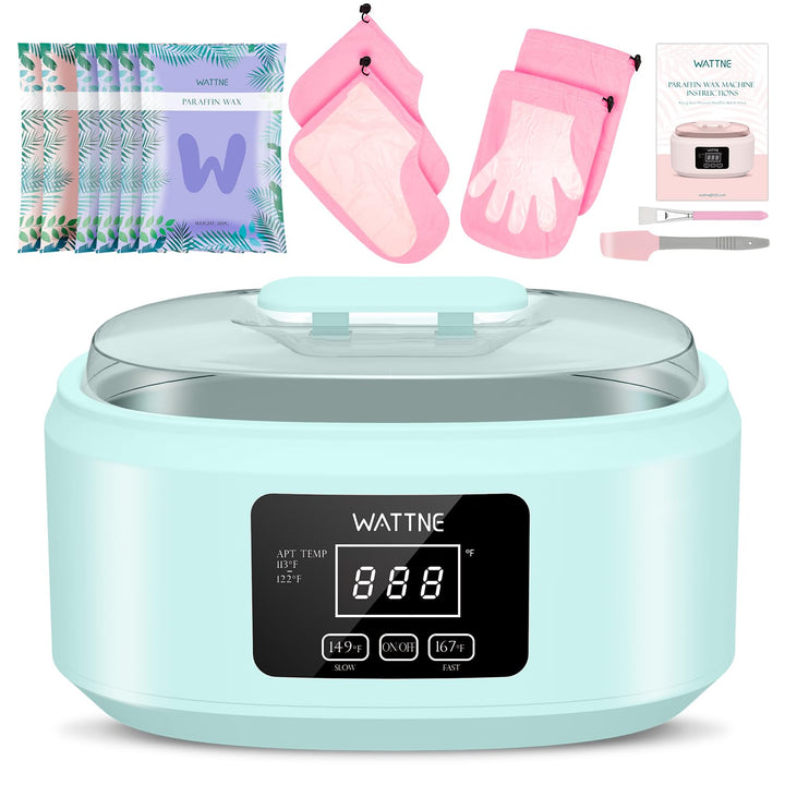 Paraffin Wax Machine for Hand and Feet -Paraffin Wax Warmer Moisturizing Kit Auto-Time and Keep Warm Paraffin Hand Wax Machine for Arthritis (Pink)