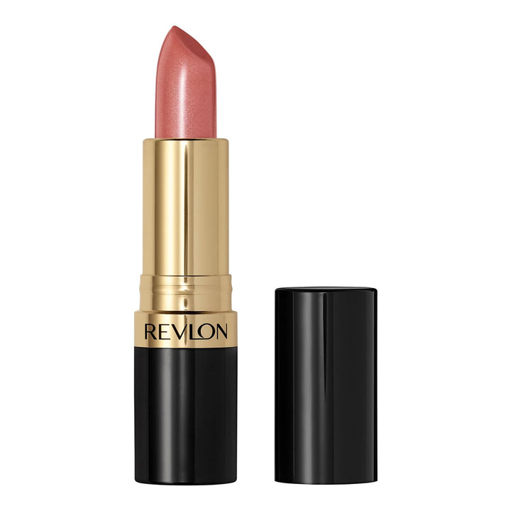 Super Lustrous Lipstick, Creamy Formula for Soft, Fuller-Looking Lips, Moisturized Feel, 755 Bare It All, 0.15 Oz