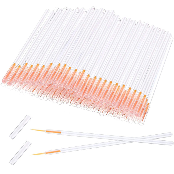 100 Pack Disposable Eyeliner Brush Eyelash Serum Brushes Eyeshadow Applicator Eye Lash Wands Makeup Tool
