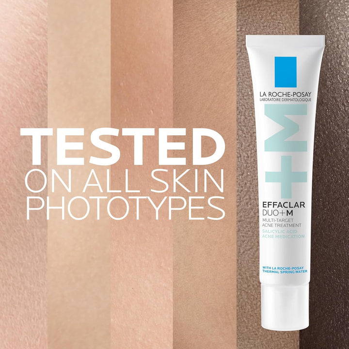 La Roche-Posay Effaclar Salicylic Acid Acne Treatment for Face, Mattifying Acne Gel Cream Spot Treatment for Blackheads, Whiteheads & Pores, Prevents New Pimples, Non-Greasy, Sensitive Skin Safe