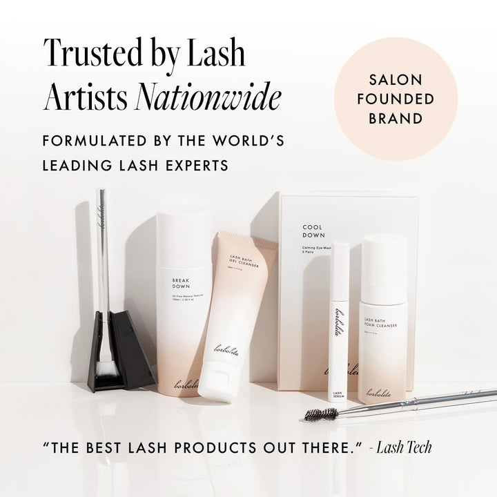 Lash Serum, Eyelash Serum for Longer, Thicker, and Fuller Looking Natural Eyelashes, (Full Size, 3 Month Supply)