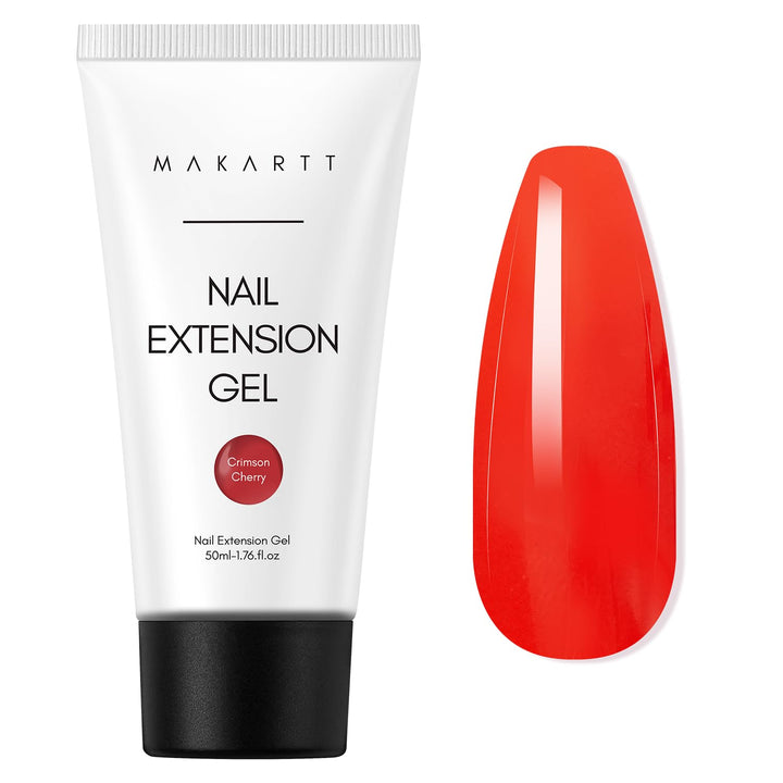 Poly Nail Gel: Clear 50ML Gel Builder for Natural-Looking Strengthener 3D Molding Gel for Trendy Nail Art-Long-Lasting and Easy to Use Supplies