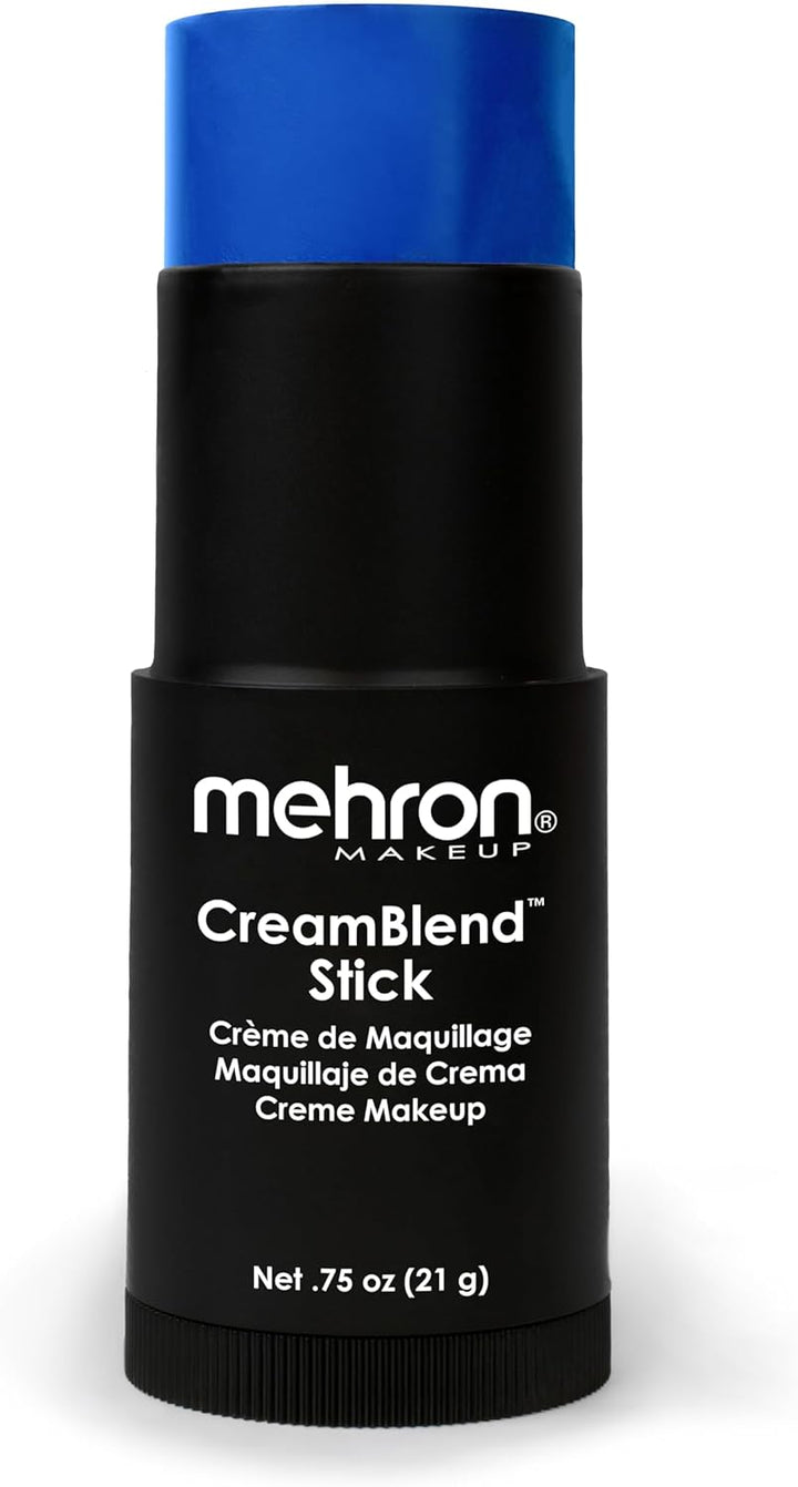 Makeup Creamblend Stick | Face Paint, Body Paint, & Foundation Cream Makeup | Perfect for Halloween .75 Oz (21 G) (White)