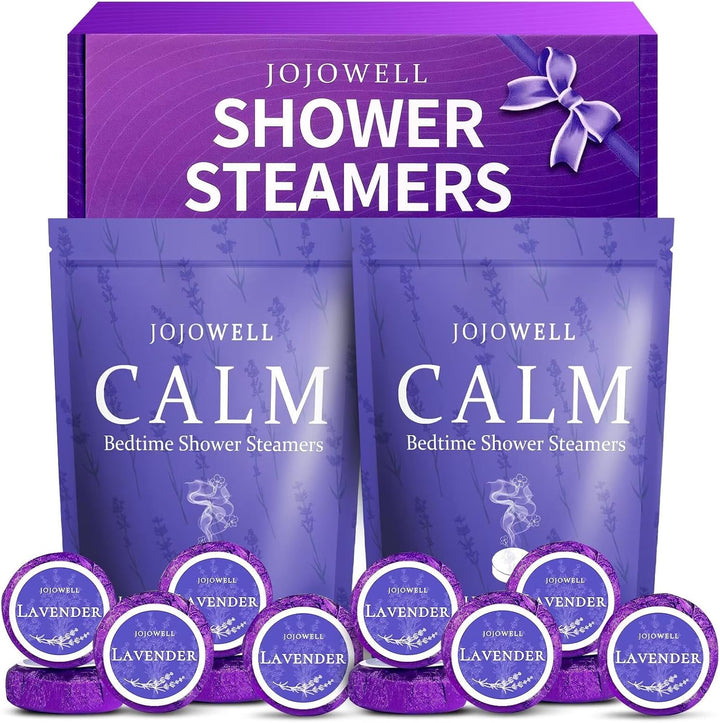 Shower Steamers Aromatherapy - 18 Pack Birthday Gifts for Women, Self Care, Christmas Gifts Stocking Stuffers for Adults, Women, Men, Mom, Teens, White Elephant, Relaxation Home SPA