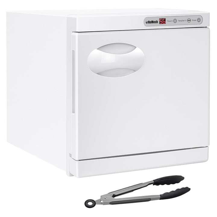 23L Hot Towel Warmer Cabinet, Professional Towel Heater with LED Temperature Display Setting, Extra Large Capacity Towel Warmers for Spa Massage Salon Home (White, 23L)