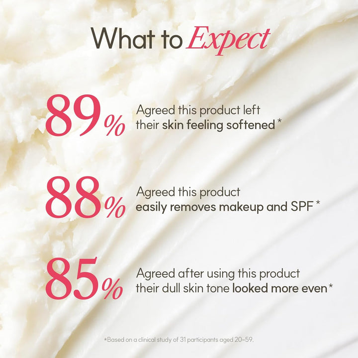 Rice Water Bright Cleansing Balm, Removes Makeup & SPF, 4-In-1 Makeup Remover, for All Skin Types, Korean Rice Extract, Lavender Oil, 100Ml / 3.3 Fl. Oz.