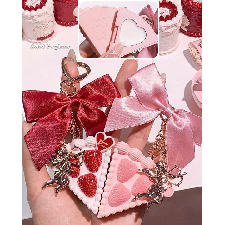 Strawberry Cupid Solid Perfume Hair Clip