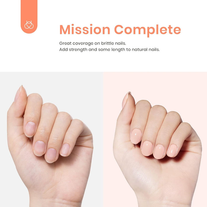 Beetles Builder Gel for Nails-Cover Nude Translucent 7 in 1 Nail Thickening Strengthening Building Apex for Beginner DIY Salon at Home,Natural Nude Builder Nail Gel, UV & LED Lamp Cured Needed