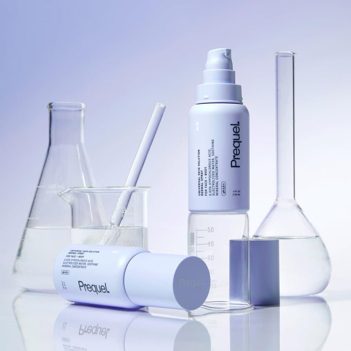 Skin Universal Skin Solution Hypochlorous Acid Spray for Face and Body. Fine Mist HOCL Facial Cleanser and Dermal Spray with Minerals & Electrolyzed Water - Ph-Stabilized Care. 4Oz