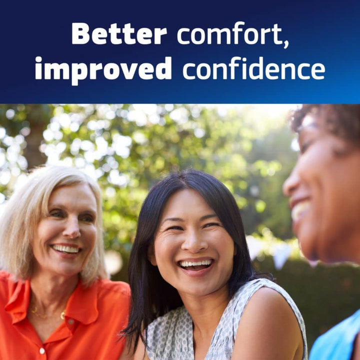 Ultra Max Hold Secure Denture Adhesive Cream for Full and Partial Denture Wearers, 2.2Oz (Pack of 4)