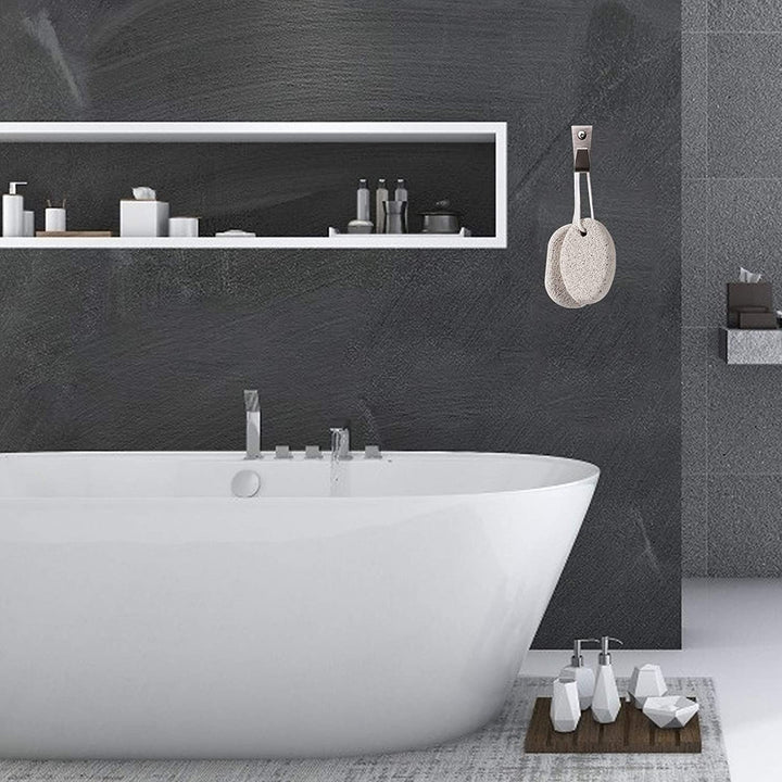 2PCS Natural Pumice Stone,  Lava Pedicure Tools Hard Skin Callus Remover for Feet and Hands - Foot File Exfoliation to Remove Dead Skin, and Callusess