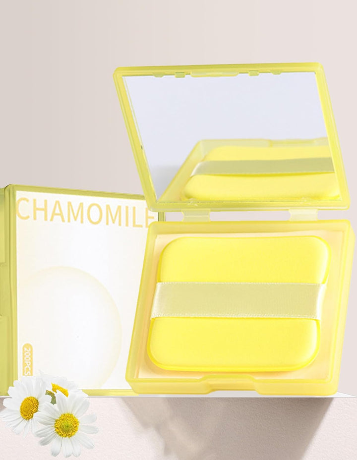 Oil Blotting Paper - 300 Sheets W/Mirror, Puff & Refills, Absorbs Excess Face Oil, Controls Shine, Gentle for Makeup Use