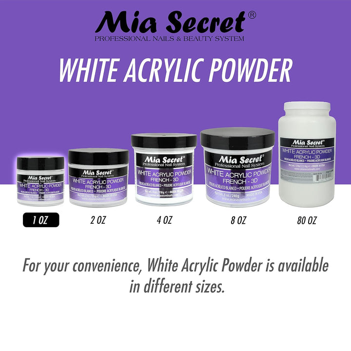 White Acrylic Powder (1Oz)